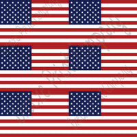 American flag print craft  vinyl sheet - HTV -  Adhesive Vinyl -    HTV156 - Breeze Crafts