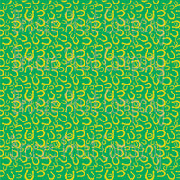 Green and yellow Horseshoe pattern craft vinyl sheet - HTV -  Adhesive Vinyl - St. Patrick's Day pattern HTV2152