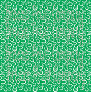 Horseshoes on Green faux leather printed vinyl sheet – The Crazy