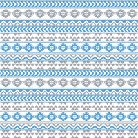 Grey, white and carolina blue tribal pattern craft vinyl - HTV -  Adhesive Vinyl -  Aztec Peruvian pattern HTV936