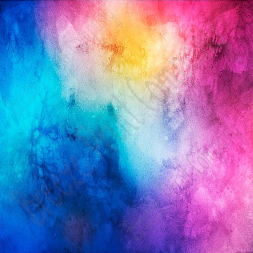 Rainbow Paint Splatter Pattern 1 Adhesive Vinyl - Craft Vinyl