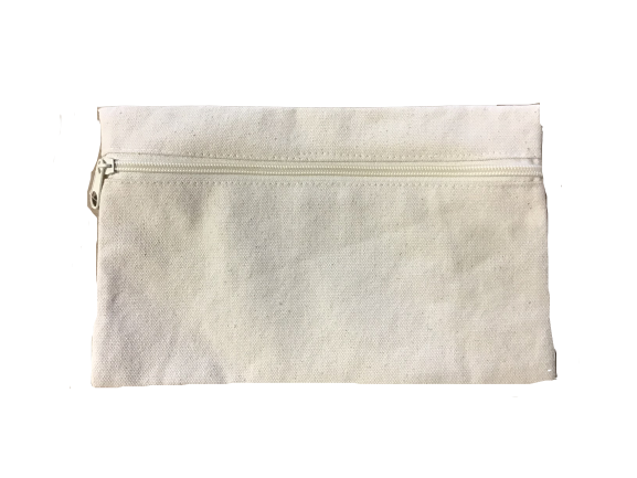 Canvas Cosmetic Bag - Blank