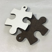 Sublimation keychain 3 inch - Puzzle Piece - 1 sided, autism awareness