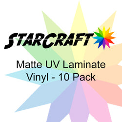StarCraft Matte UV Laminate 10-Pack 8.5x11 inch sheets