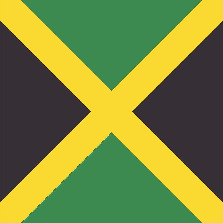 jamaican flag pattern vinyl, patterned craft vinyl, heat transfer vinyl, HTV, outdoor vinyl, adhesive vinyl