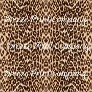 Leopard print sublimation pattern sheet S4004