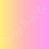 pink and yellow ombre patterned vinyl, pattern vinyl, sheets, gradient vinyl, fade, breeze print company