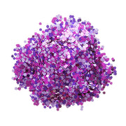 darice chunky purple pink mixed glitter .75 ounce container, glitter for crafts, glitter for candles, glitter for cups, glitter for tumblers