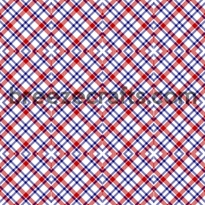 Fourth of July pattern vinyl sheets, red, white and blue plaid patterned vinyl in htv heat transfer vinyl or adhesive vinyl options