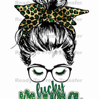 Lucky Mama Sublimation Transfer - St Patrick's Day T197