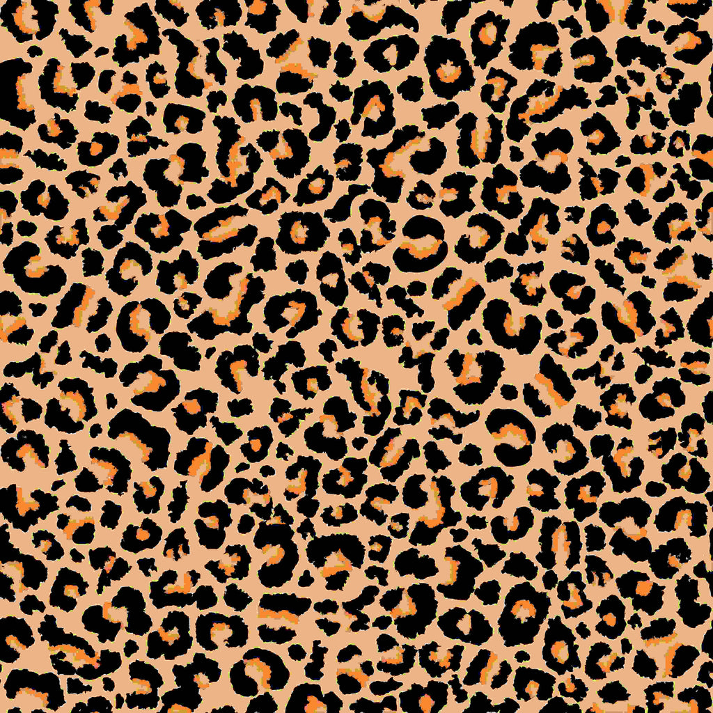 4th of July Leopard Puff Heat Transfer Vinyl Sheet