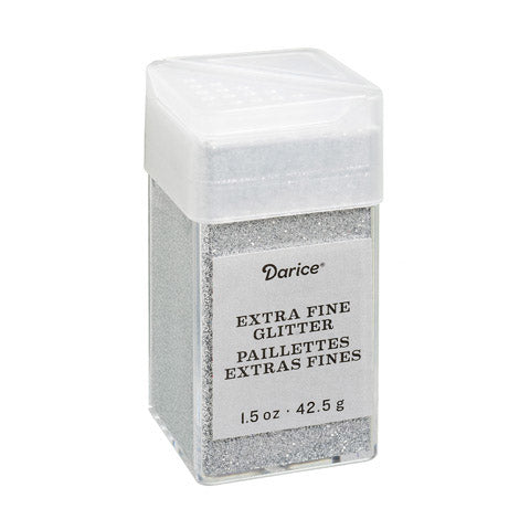 Glitter - Silver Extra Fine - 1.5 ounce
