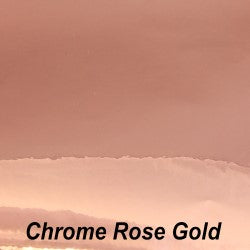 StarCraft Metal - Chrome Rose Gold Adhesive Vinyl 12x12 inch sheets
