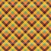 Brown, orange, yellow and green plaid craft vinyl sheet - HTV -  Adhesive Vinyl -  Thanksgiving fall autumn pattern HTV1870 - Breeze Crafts