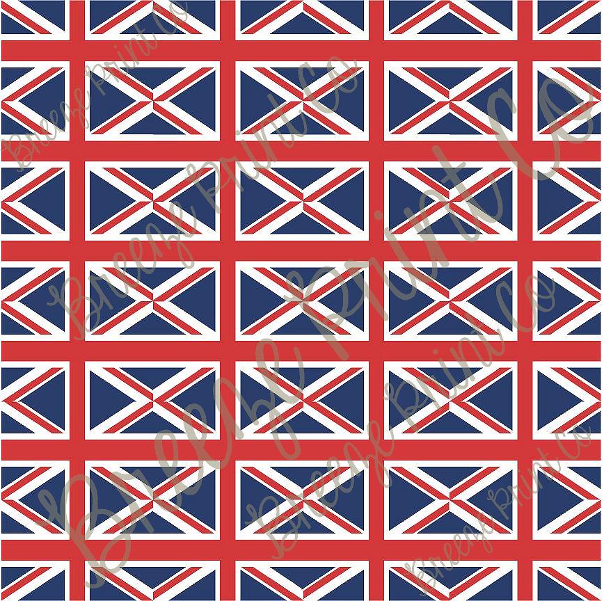 Union Jack British flag craft vinyl sheets, heat transfer vinyl, outdoor vinyl, adhesive vinyl, red, white and blue, great britain, UK
