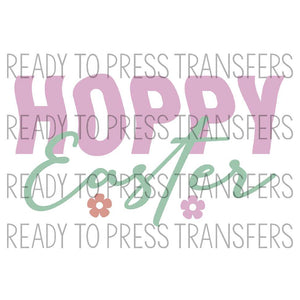 Hoppy Easter Sublimation Transfer T372