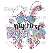 My First Easter Sublimation Transfer. Ready to press.